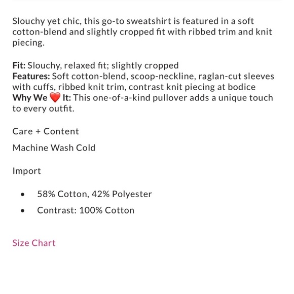 Free People Sweetness Sweatshirt in Cream Size Large - Picture 3 of 6